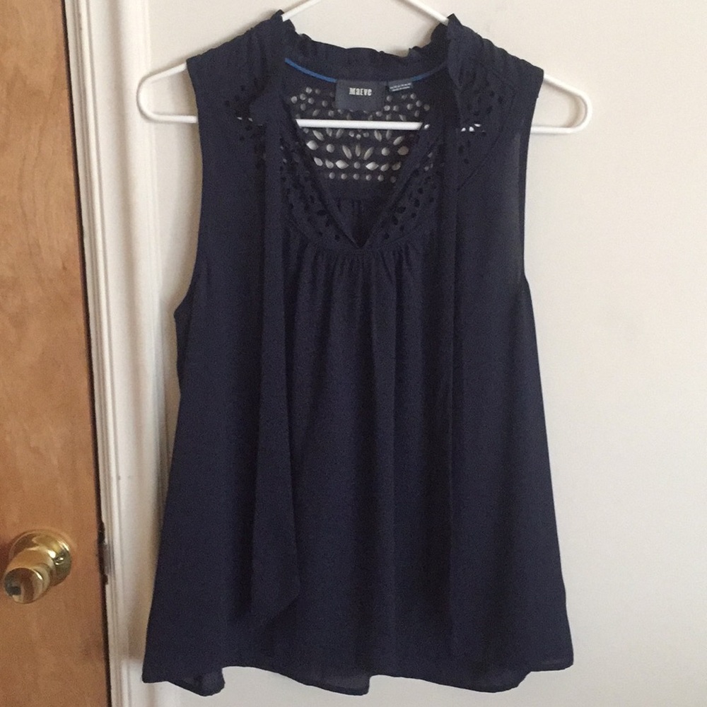 Anthropologie Maeve Sleeveless Blouse